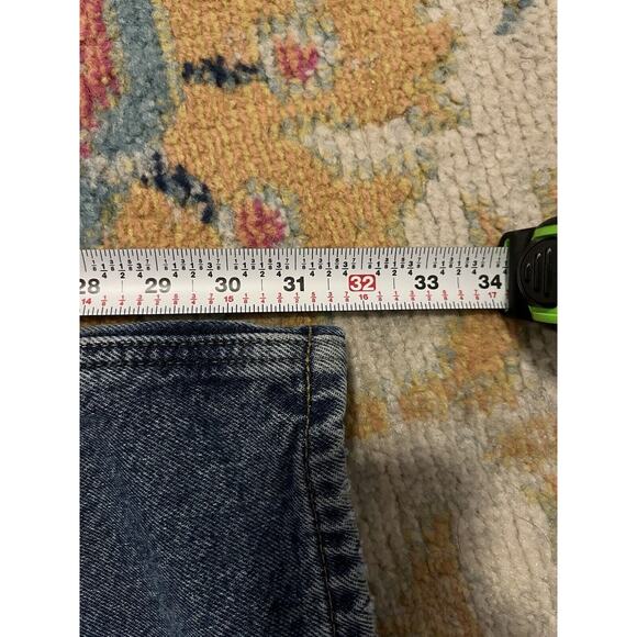 Carhartt Flannel Lined Jeans Workwear Men’s 42X32 Relaxed Fit Light Washed Denim - Picture 6 of 7